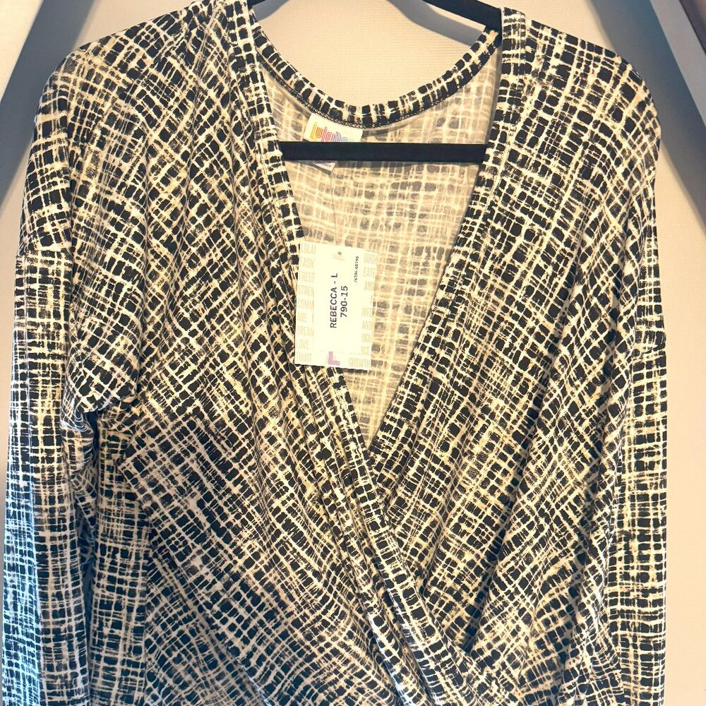 LulaRoe Rebecca Top NWT Size L